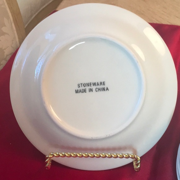 Santa Bread & Butter Plate (6) - Picture 8 of 8